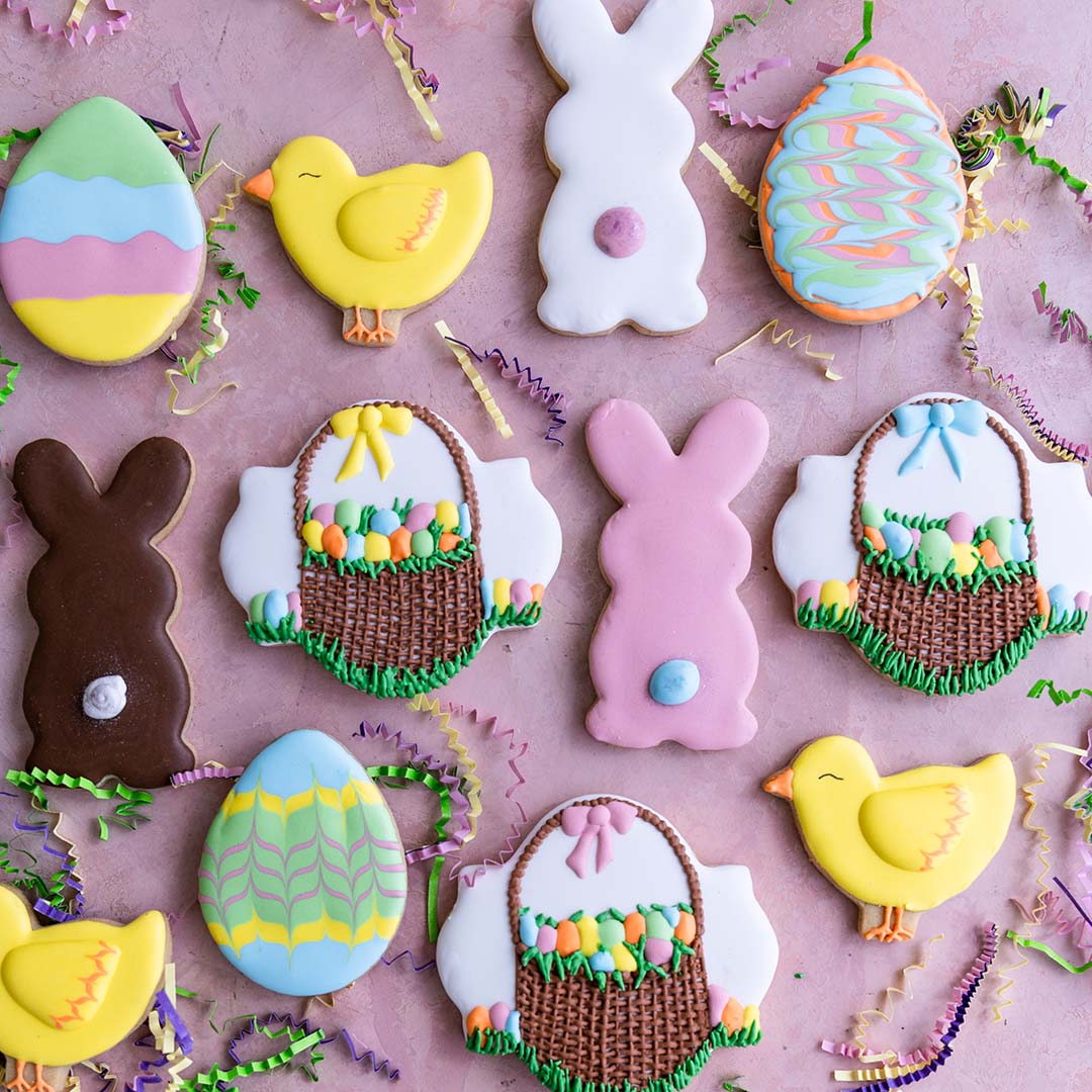 Easter Decorated Cookie Set